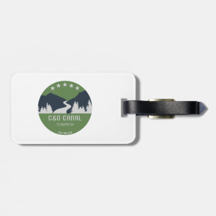 Etiqueta De Bagagem Canal Towpath C&O
