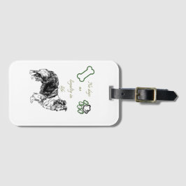 Etiqueta De Bagagem Cão