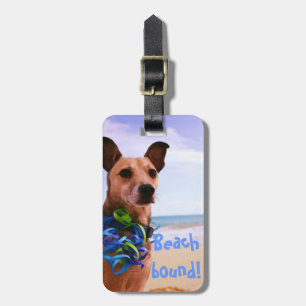 Etiqueta De Bagagem Cão da praia