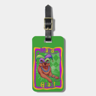 Etiqueta De Bagagem Cão do carnaval