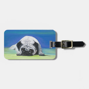Etiqueta De Bagagem Cão do Pug