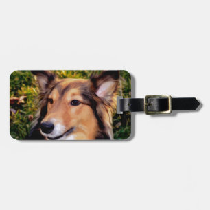 Etiqueta De Bagagem Cão do salvamento