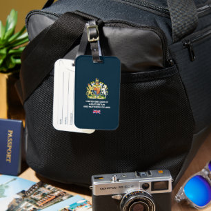 Etiqueta De Bagagem CAPA DE TELEFONE do passaporte britânico
