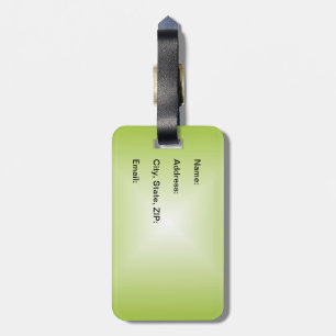 Etiqueta De Bagagem Caráter de porta de bolhas para o robô Android