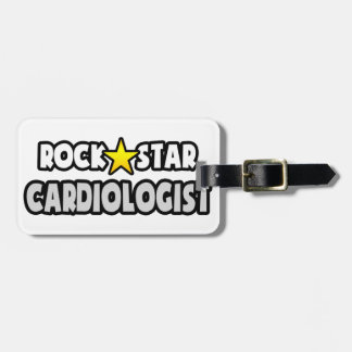 Etiqueta De Bagagem Cardiologista Rock Star