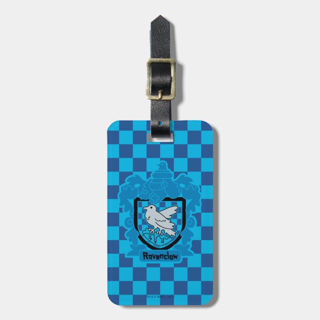 Etiqueta De Bagagem Caricatura Ravenclaw Crest (Frente Vertical)