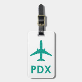 Etiqueta De Bagagem Carpete do aeroporto PDX | PORTANHA