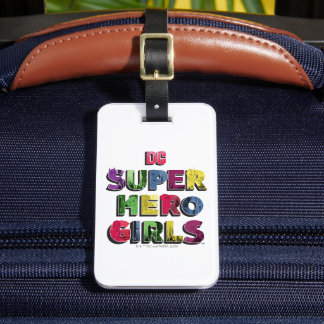 Etiqueta De Bagagem Carta de Cidade de Super Heróis DC