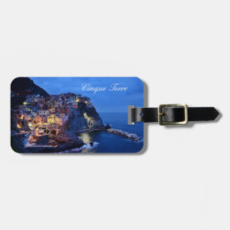 Etiqueta De Bagagem Cartão Postal de Cinque Terre Itália