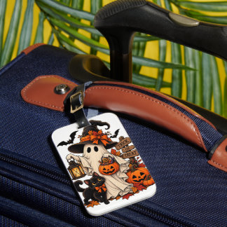 Etiqueta De Bagagem Cartas de Halloween