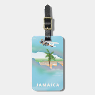 Etiqueta De Bagagem Cartaz de viagem antigo da Jamaica
