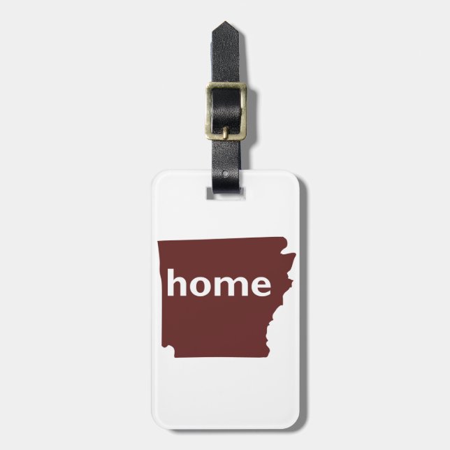 Etiqueta De Bagagem Casa de Arkansas (Frente Vertical)