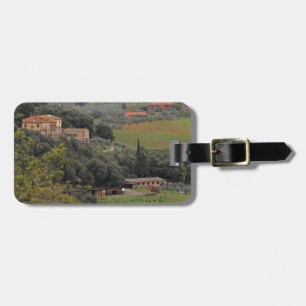 Etiqueta De Bagagem Casa de campo de Tuscan