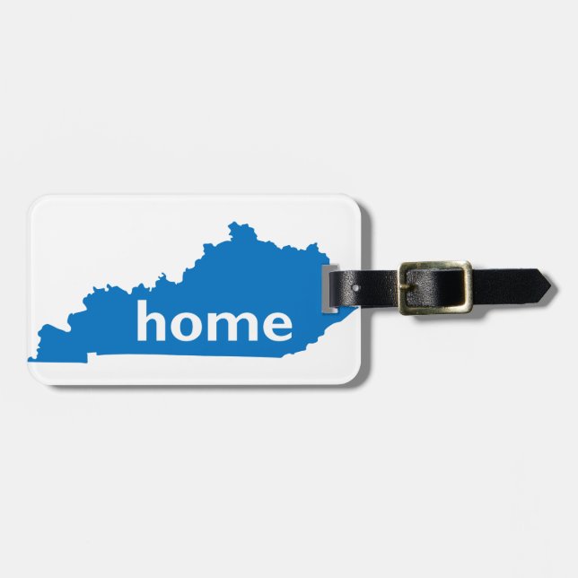 Etiqueta De Bagagem Casa de Kentucky (Frente Horizontal)
