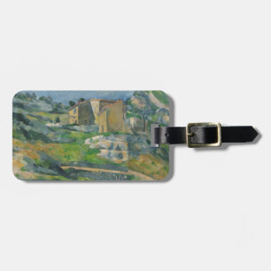 Etiqueta De Bagagem Casas de Paul Cezanne no Provence: O Riaux V