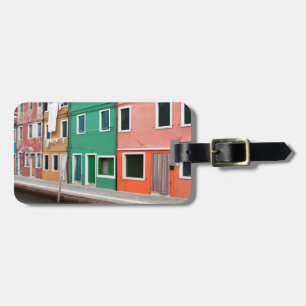 Etiqueta De Bagagem Casas na beira-mar