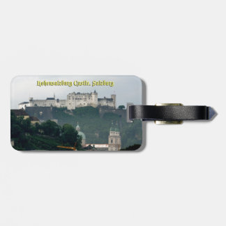 Etiqueta De Bagagem Castelo de Hohensalzburg, Salzburg, Áustria