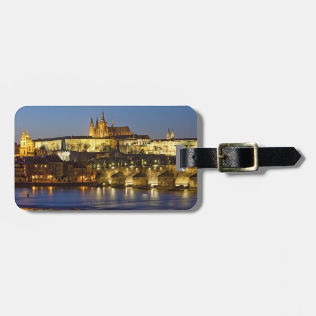 Etiqueta De Bagagem Castelo de Hradcany (Frente Horizontal)