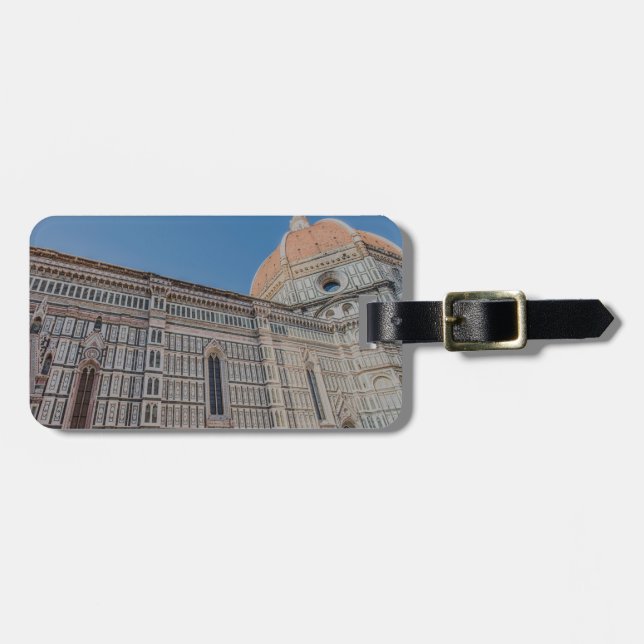 Etiqueta De Bagagem Catedral de Florença (Frente Horizontal)