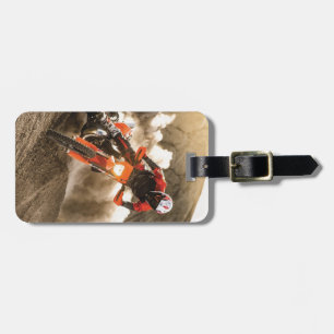 Etiqueta De Bagagem Cavaleiro Motocross