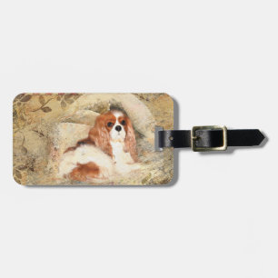 Etiqueta De Bagagem Cavaleiro Rei Charles Spaniel