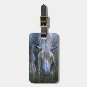Etiqueta De Bagagem Cavalo branco