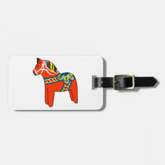 Etiqueta De Bagagem Cavalo vermelho de Dala