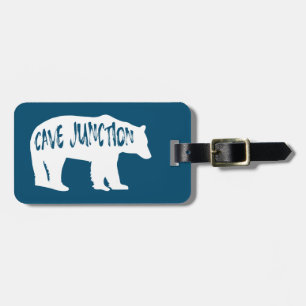Etiqueta De Bagagem Cave Junction Oregon Bear