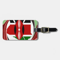 Celebração do Quênia - Trabalho de arte de vetor d