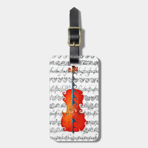 Etiqueta De Bagagem Cello & I Rock!