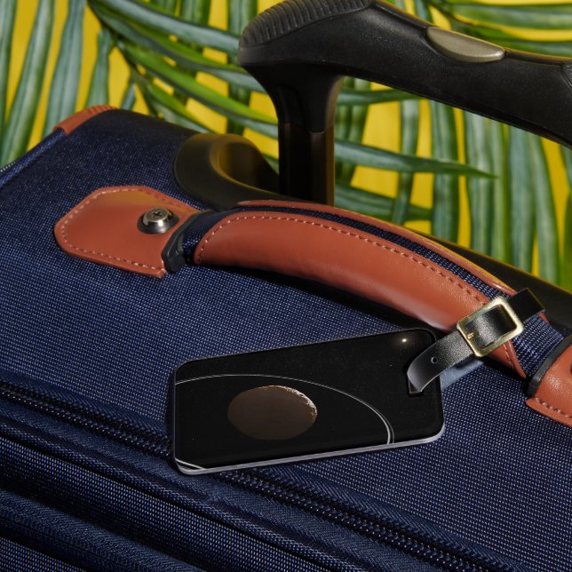 Etiqueta De Bagagem Centaur 1099 Chariklo E Seus Anéis. (Frente Insitu 3)