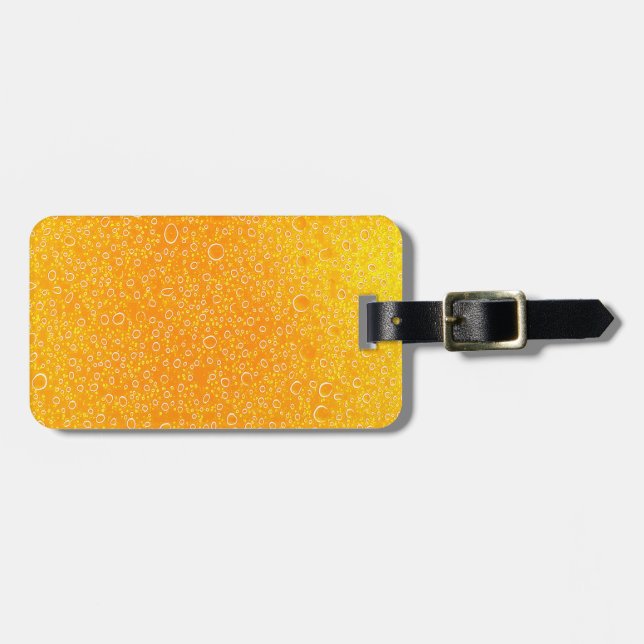 Etiqueta De Bagagem Cerveja colorida (Frente Horizontal)