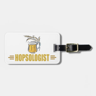 Etiqueta De Bagagem Cerveja Engraçada