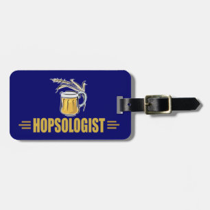 Etiqueta De Bagagem Cerveja Engraçada