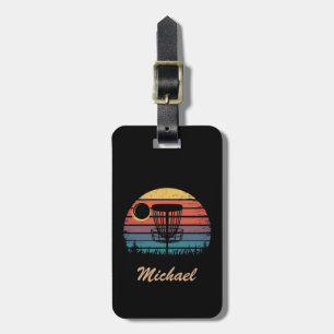 Etiqueta De Bagagem Cesto de Golfe de Disco Frisbee Personalizado