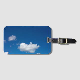 Etiqueta De Bagagem Céu Azul Sunny