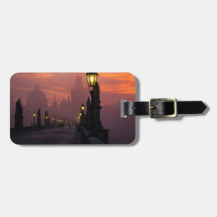 Etiqueta De Bagagem Charles Bridge Praga