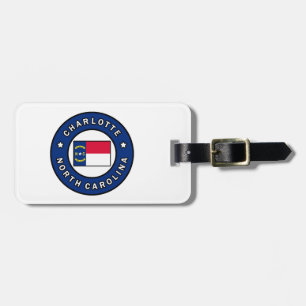 Etiqueta De Bagagem Charlotte North Carolina