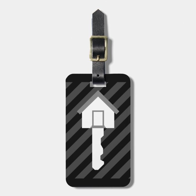 Etiqueta De Bagagem chave doméstica (Frente Vertical)