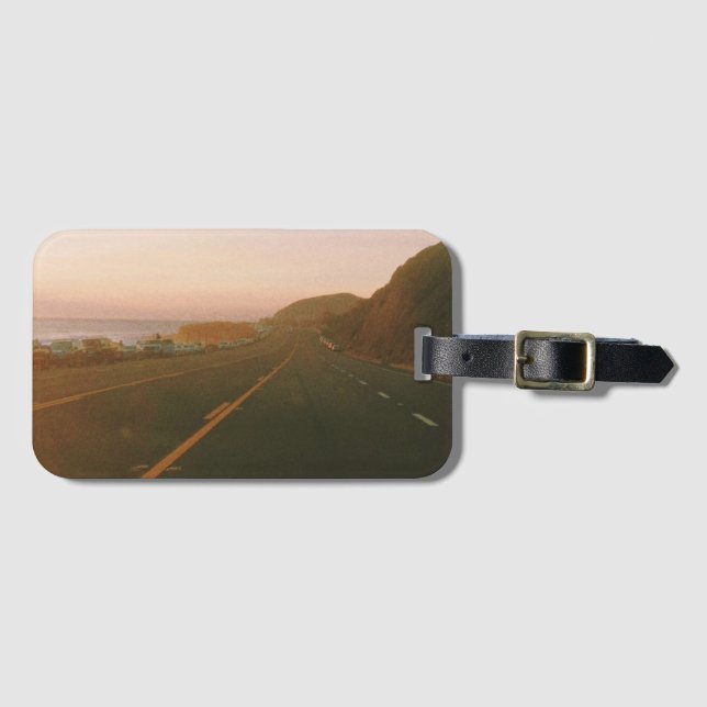 Etiqueta De Bagagem Chaveiro (Frente Horizontal)