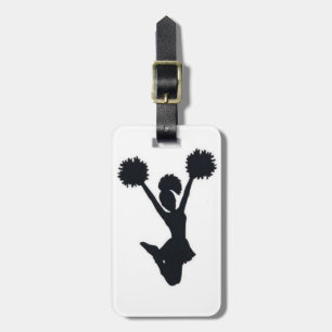 ETIQUETA DE BAGAGEM **CHEERLEADER* I.D. MARCA DE LUGAGEM OU GOLFE