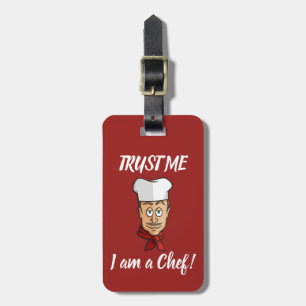 Etiqueta De Bagagem Chef