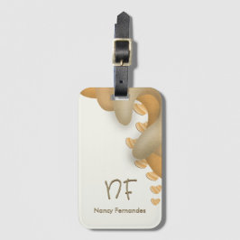 Etiqueta De Bagagem Chic Boho Theme Calm Vibes