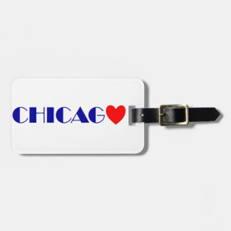 Etiqueta De Bagagem Chicago gosto