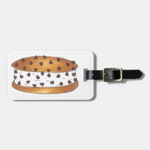 Etiqueta De Bagagem Chipwich Chocolate Chip Cookie Sorvete Sandwich