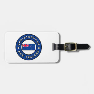 Etiqueta De Bagagem ChristChurch Nova Zelândia