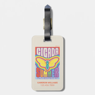Etiqueta De Bagagem Cicada Summer Love
