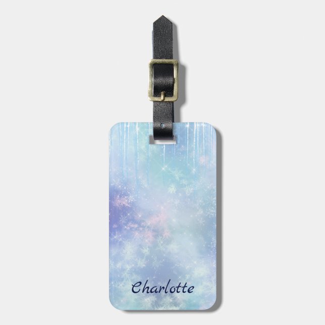 Etiqueta De Bagagem Ciclos Congelados Personalizados (Frente Vertical)