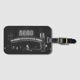 Etiqueta De Bagagem Cidade de Reno