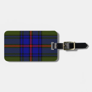 Etiqueta De Bagagem Clã Shaw do Tartan